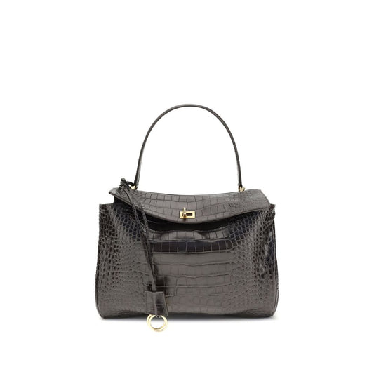 Brown Calf Leather Bos Taurus Handbag Bags Balenciaga