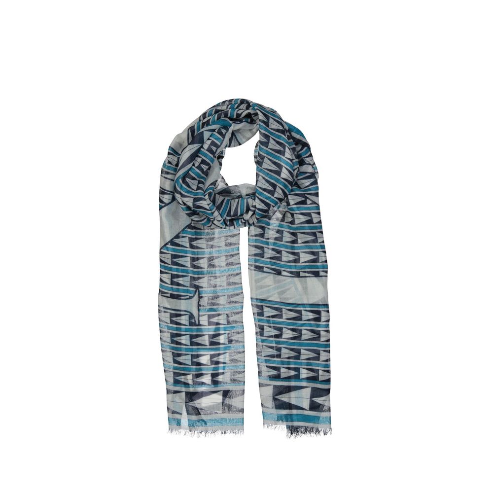 Blue Wool Scarf Lanvin