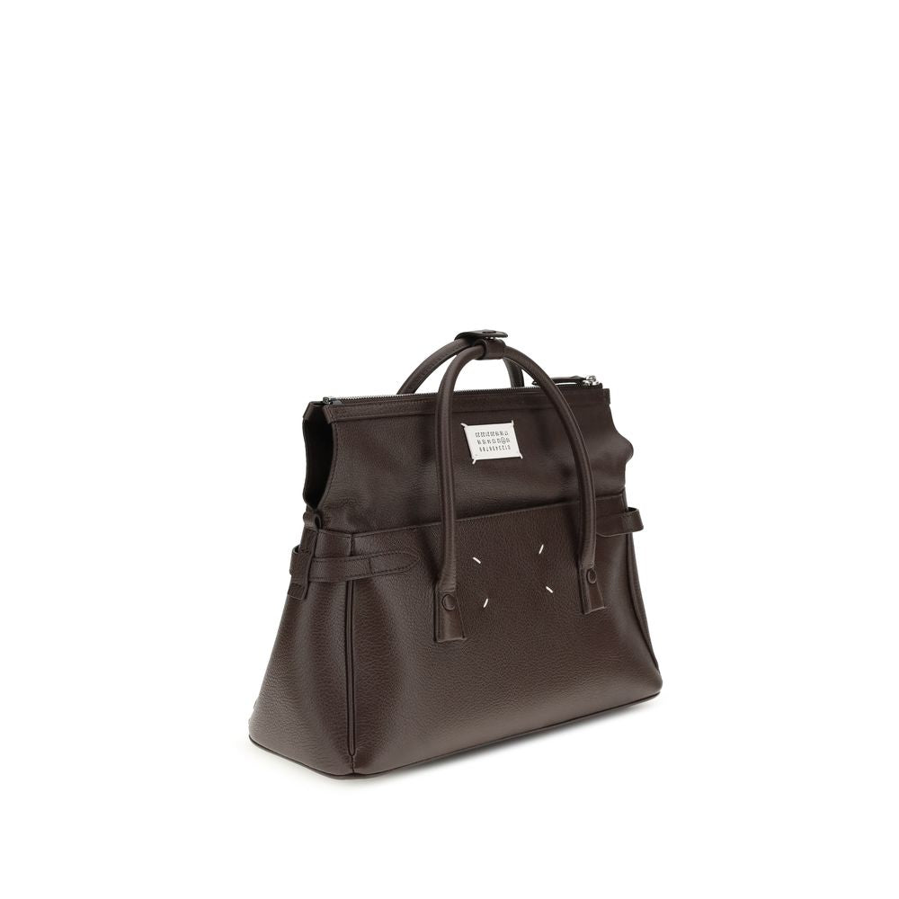 Brown Calf Leather Bos Taurus Handbag