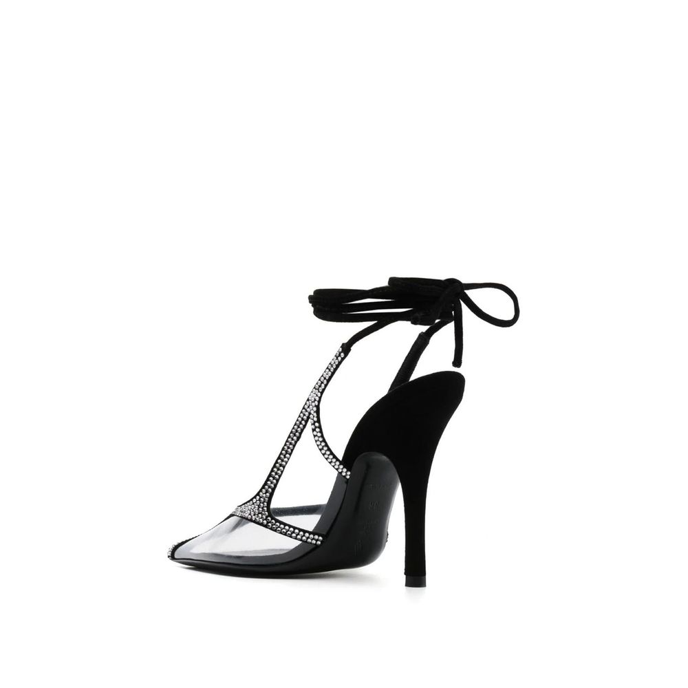 Black Pvc High Heel Pumps Shoes The Attico