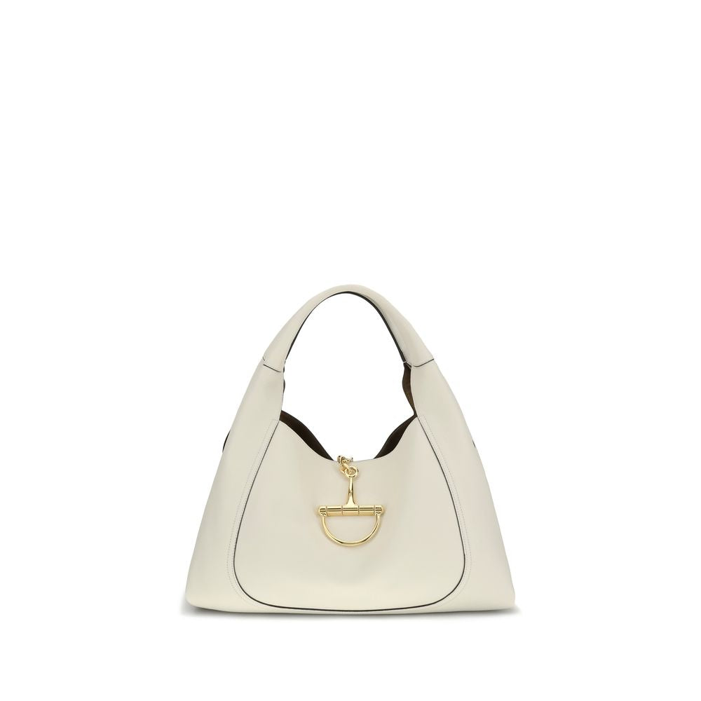 White Calf Leather Bos Taurus Shoulder Bag