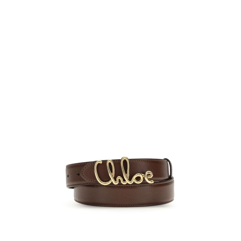 Iconic leather Chloé Belt Brown Belt Chloé