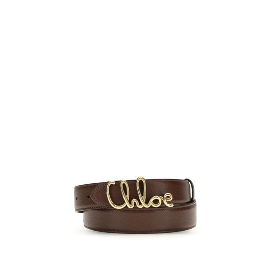 Iconic leather Chloé Belt Brown Belt Chloé