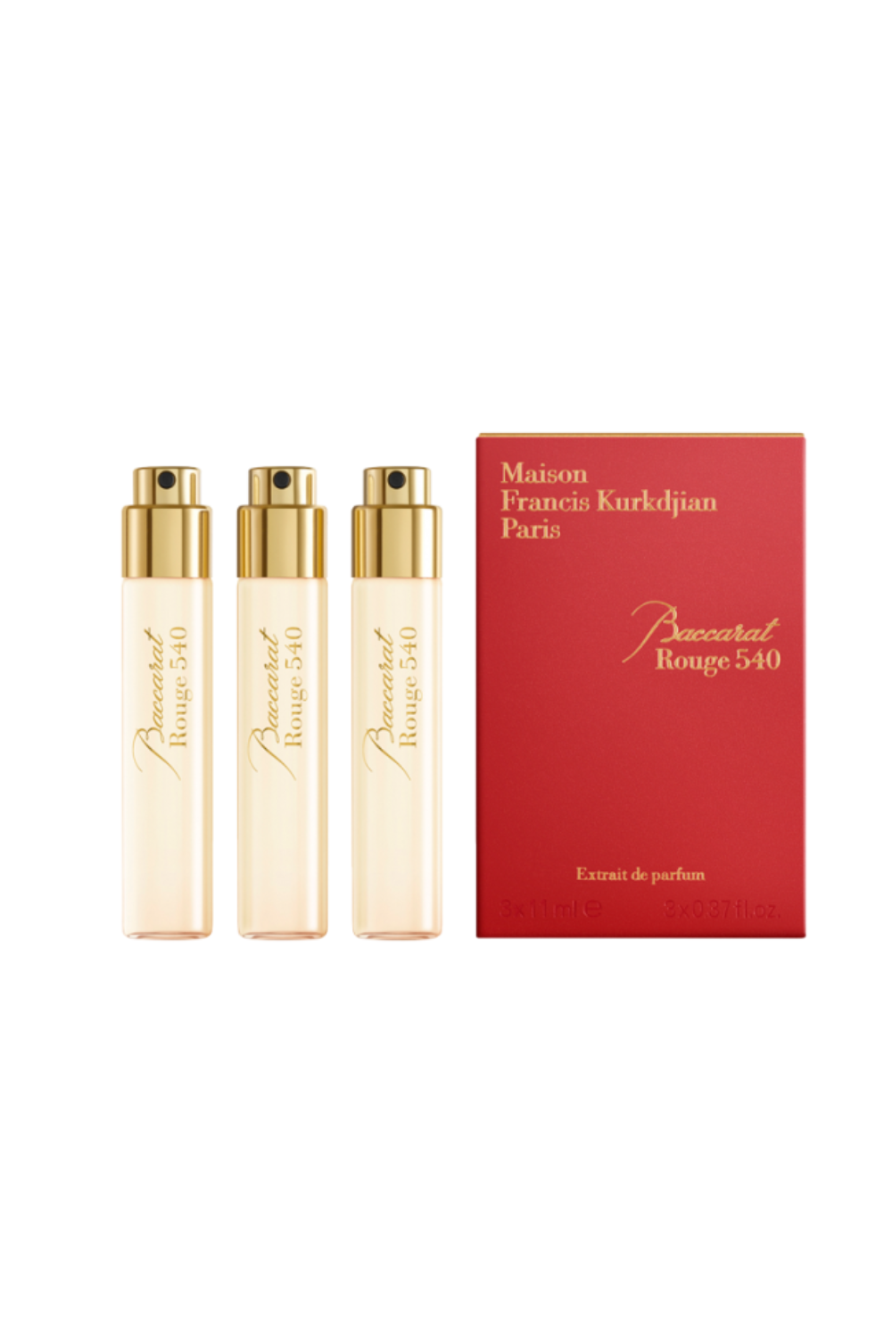 Baccarat Rouge 540 Extrait de Parfum Travel Set parfum Maison Francis Kurkdjian